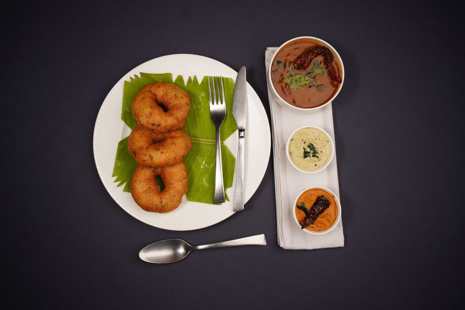 Golden crispy medu vada